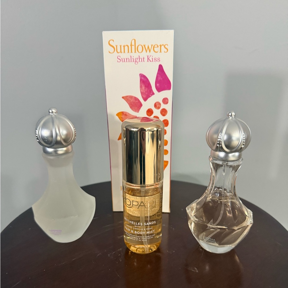 Perfume‎ Lot Sunflowers Sunlight Kiss Beekman 1802 Lavender Vanilla Kopari Mist